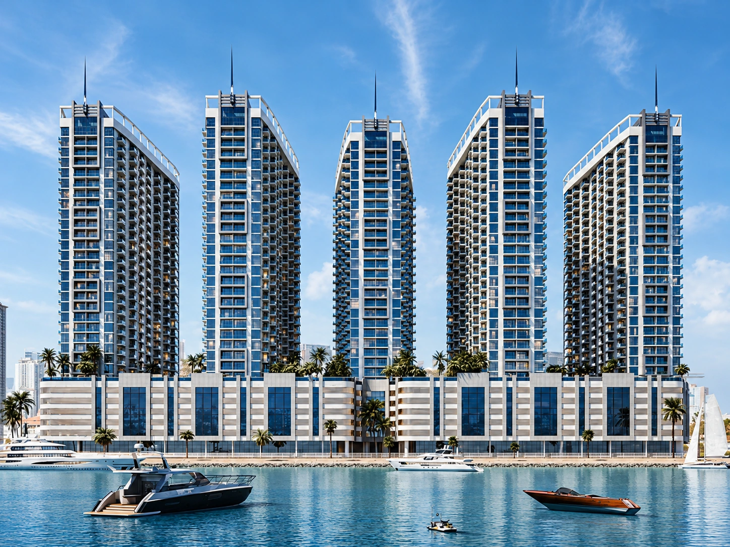 Ajman waterfront towers